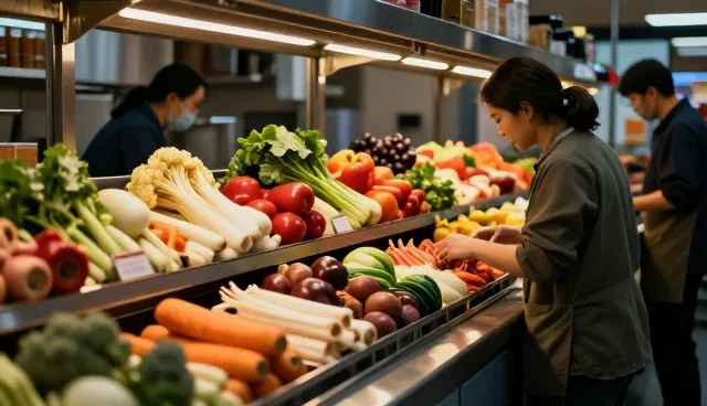 餐饮配套服务如何保障食材供应效率